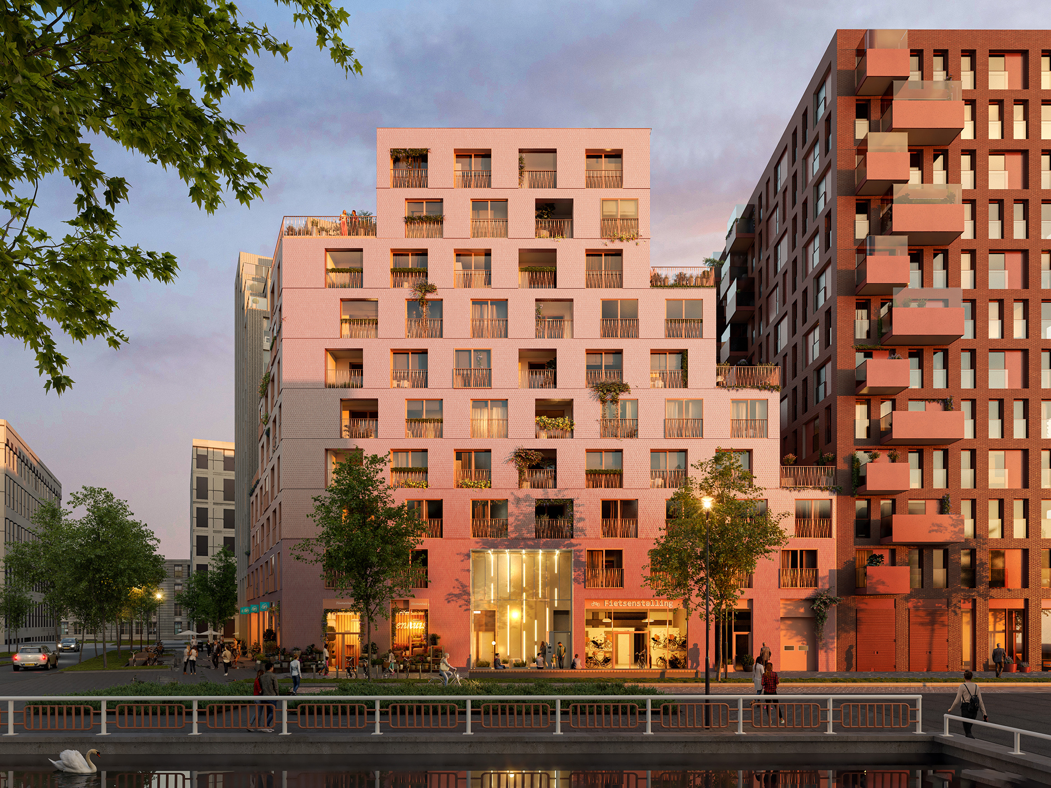 Nieuwbouw Hyde Park Victoria Hoofddorp Avond 01 1536